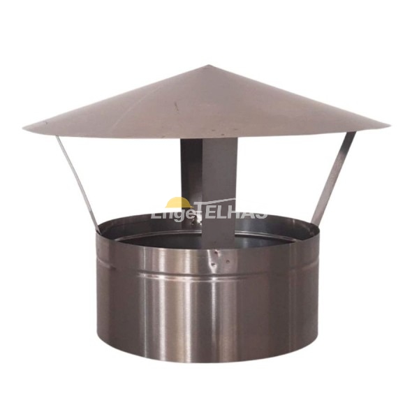 Chapéu Chinês para Chaminé - Inox 304