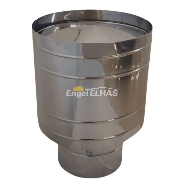 Chapéu Sputnik para Chaminé - Inox 304