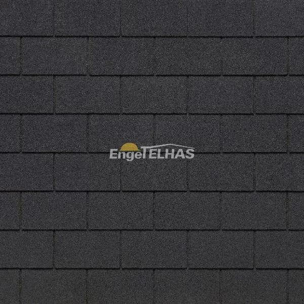 Telha shingle Retangular - Nero